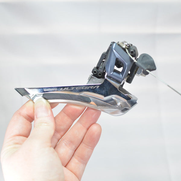 Shimano Ultegra R8000 FD-R8000 11 Speed Front Double Derailleur Braze-On 9/10++