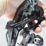 Shimano Dura Ace RD-R9100 11 Speed Rear Derailleur Short Cage, 9/10 EXC+