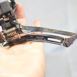 Shimano Ultegra 6700 FD-6700 10 Speed Braze-On Gray Front Derailleur, 8/10 VG