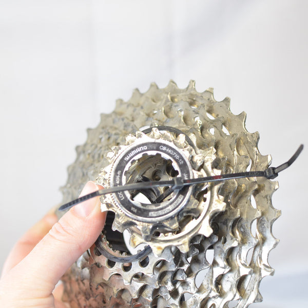 Shimano 105 CS-HG710-12 11-36 12 Speed Road Cassette, 8/10 VG