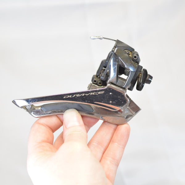 Shimano Dura Ace FD-R9100 11 Speed Front Derailleur, 8/10 VG