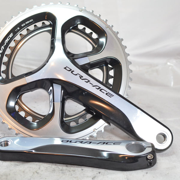 New* Shimano Dura Ace 9000 FC-9000 172.5mm 53-39 11 Speed Crankset, Double
